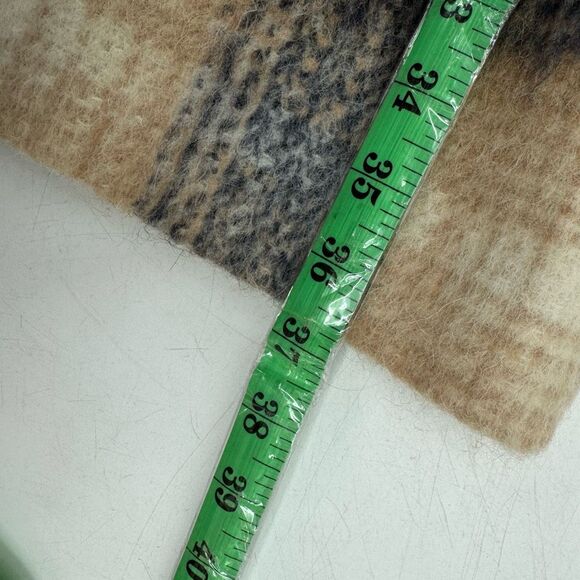 New MADEWELL courton plaid coat jacket pea cote trench long sz xxs style NC571 - Picture 8 of 12